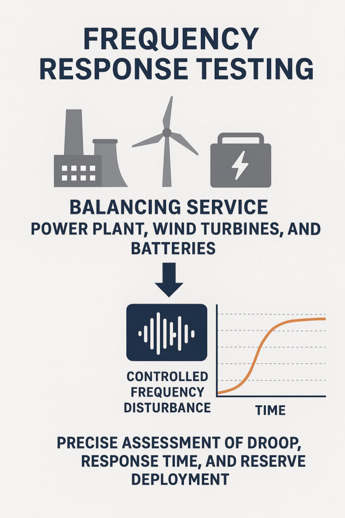 Frequency Response testing by CerTa Veritas